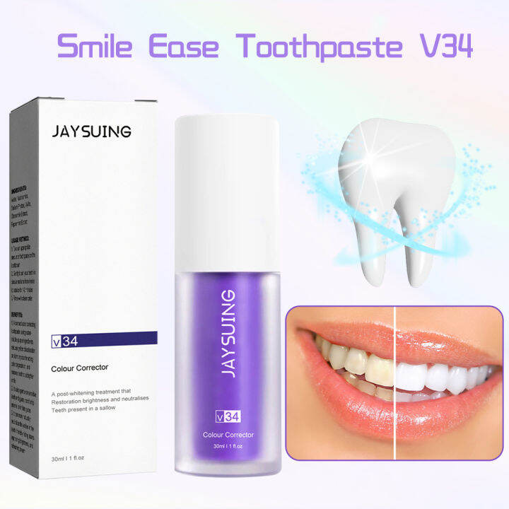 Blanqueador Dental Morada v34 - JAYSUING