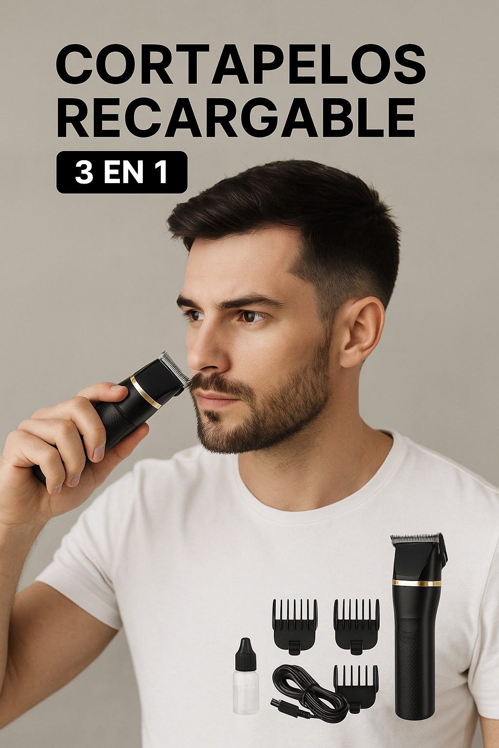 Cortapelo recargable 3 en 1 SURKER