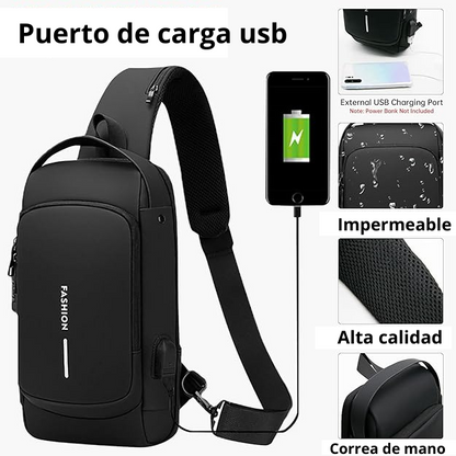 Mochila Antirrobo con USB - Bag Pro™