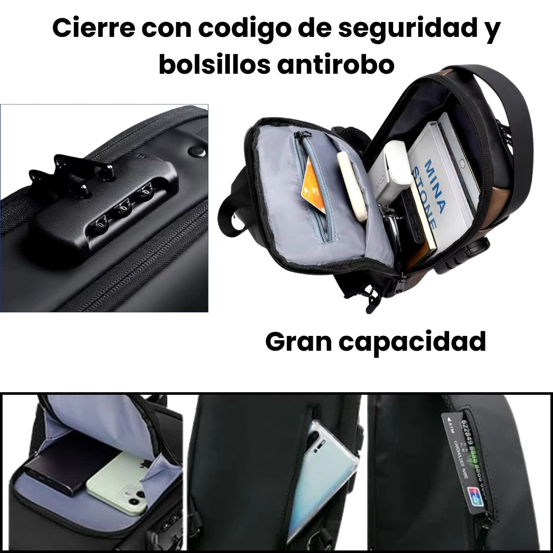 Mochila Antirrobo con USB - Bag Pro™