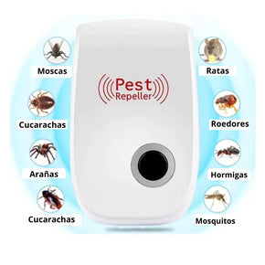 Repelente Ultrasónico Insectos y Roedores - Pest Reject™