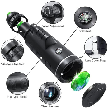 Telescopio Portátil con Visión Nocturna - Star Plus™
