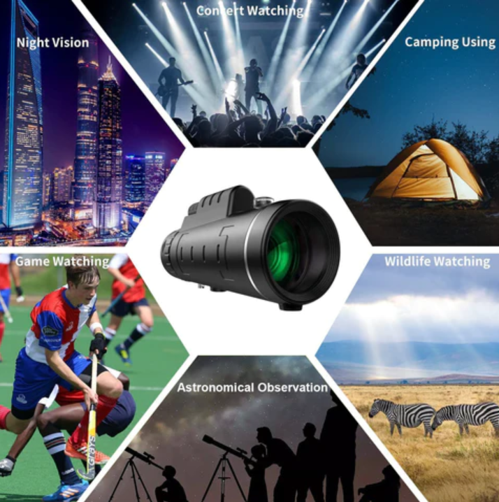 Telescopio Portátil con Visión Nocturna - Star Plus™