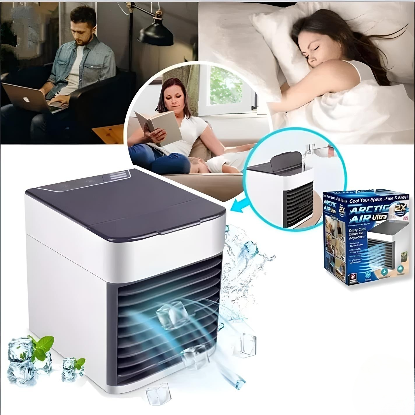Mini Aire Acondicionado Portátil – Arctic Air