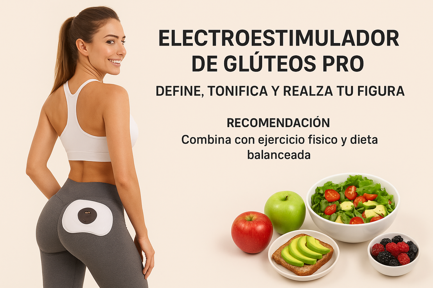 Electroestimulador de Glúteos Pro