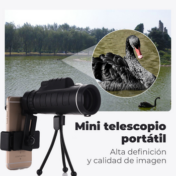 Telescopio Portátil con Visión Nocturna - Star Plus™