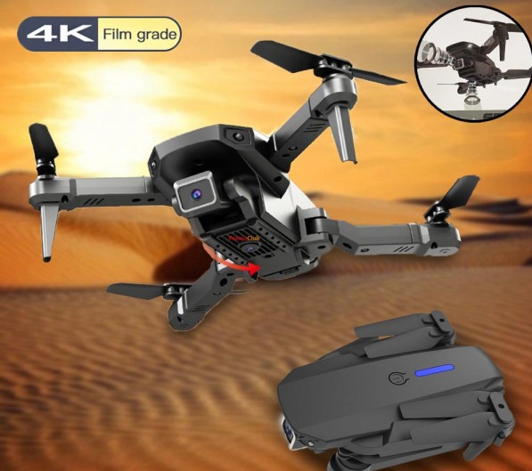 Dron con doble cámara 4K + Maletín Gratis