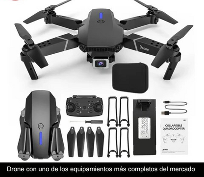 Dron con doble cámara 4K + Maletín Gratis