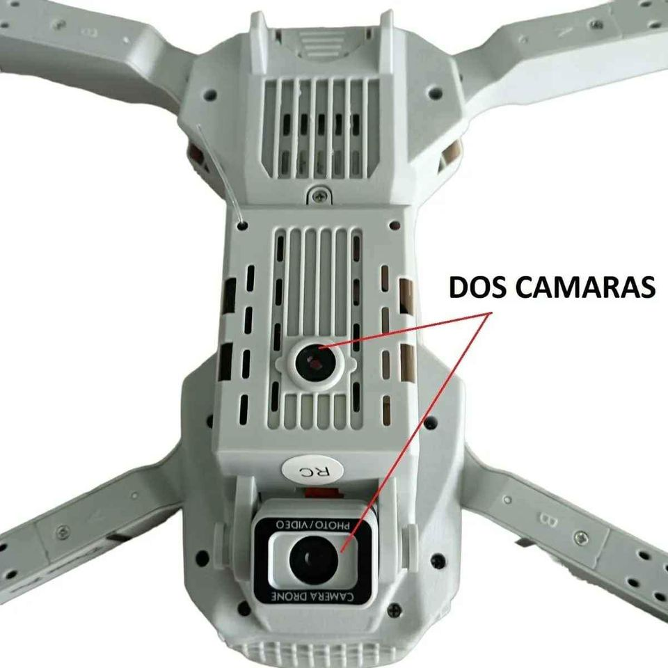 Dron con doble cámara 4K + Maletín Gratis